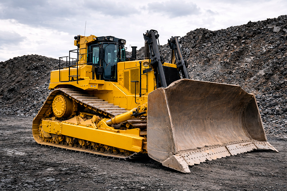 Crawler bulldozer